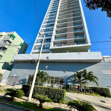 Apartamento Confortable Con Gran Vista A La Ciudad Cartagena